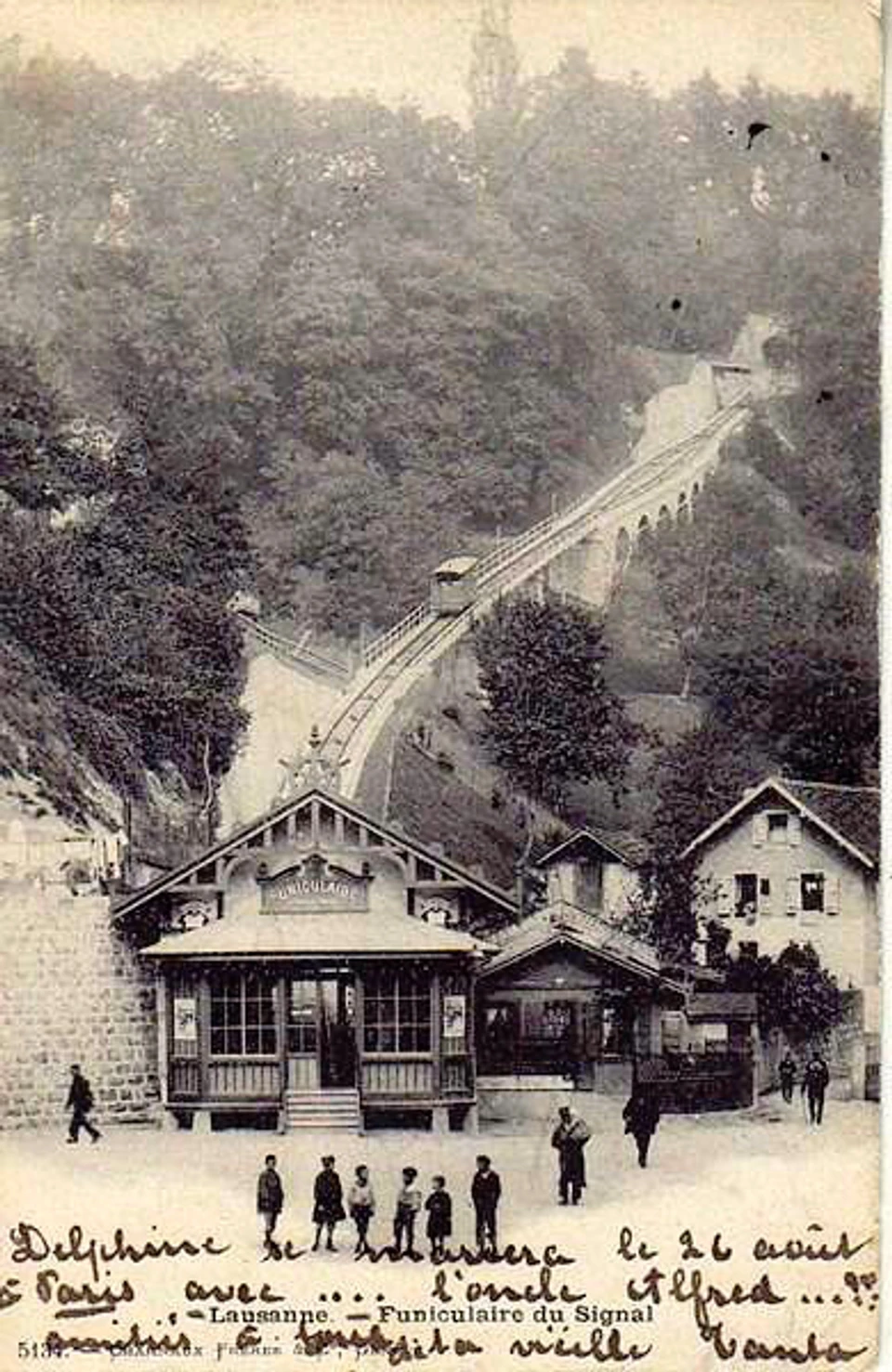 Affiche et vue du funiculaire